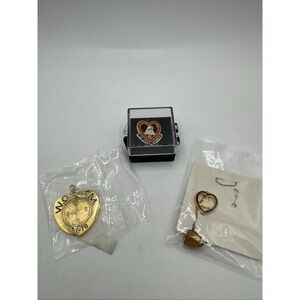 Vintage Moose Member Pins And Pendant WOM - 3